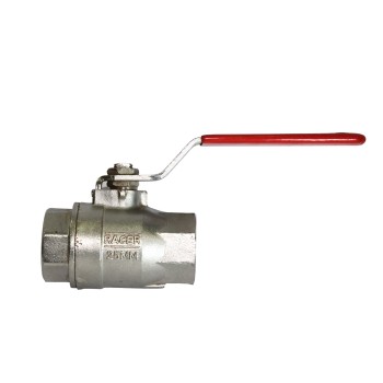 SS Ball Valve IC (RACER) Forged Investment Casting CF 8 Screwed Stainless Steel 304. (ISO MARKED)
